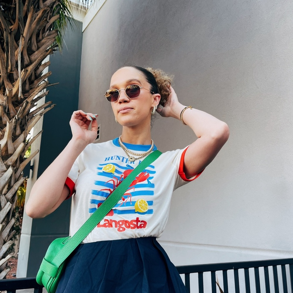 HUNTER BELL Lobster Tee Small